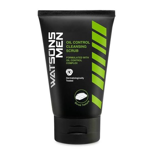 Watsons Men Oil Control Cleansing Scrub 100ml