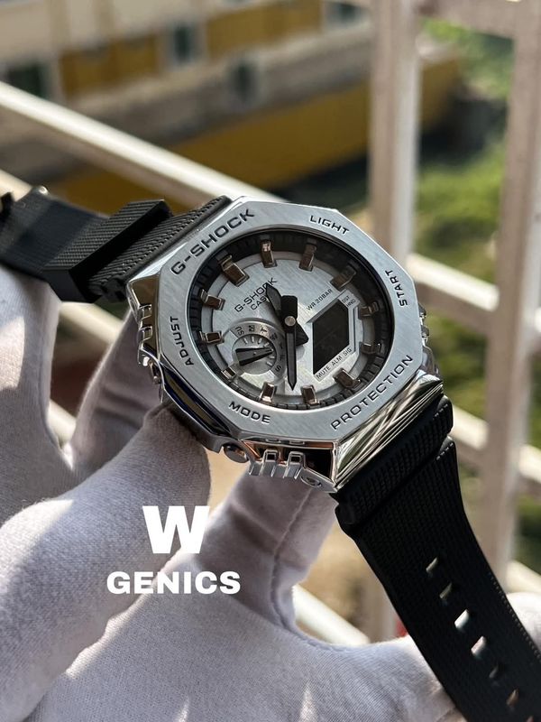 Casio G-Shock GA 2100 Grey Dial