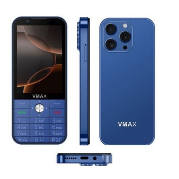 VMAX Note-14 4G Android Button Phone (blue)