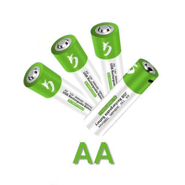 SmarToools RB40 AA 1.5V Rechargeable Battery 4P Set