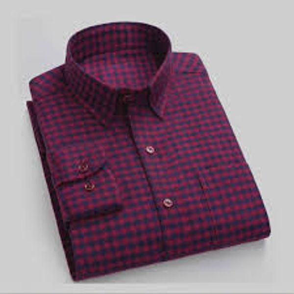 Cotton Formal Official Check Shirt