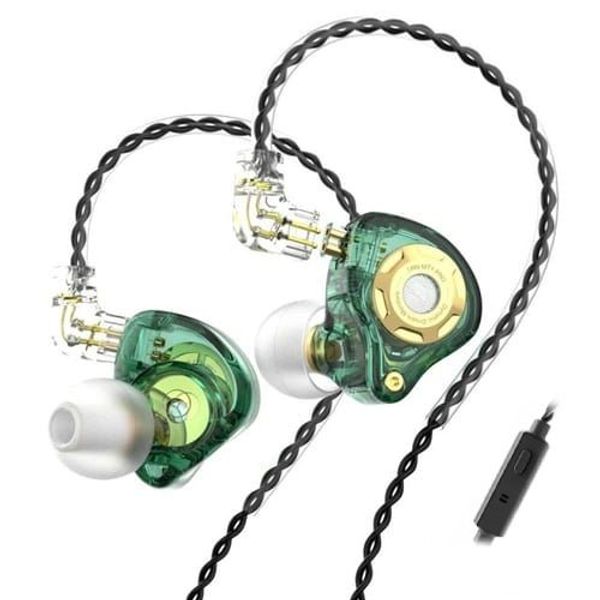 TRN MT1 Pro Professional Hi-Fi Dynamic Driver In-Ear Monitor Earphone – Green .