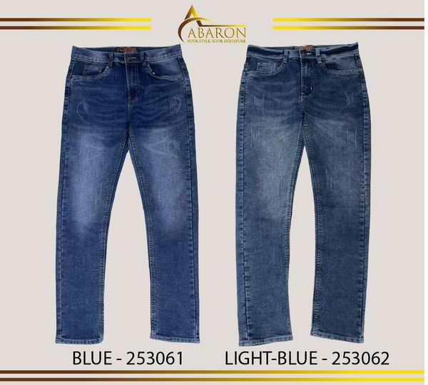 ROOKIES JEANS PANT - Blue & Light-Blue - 253063