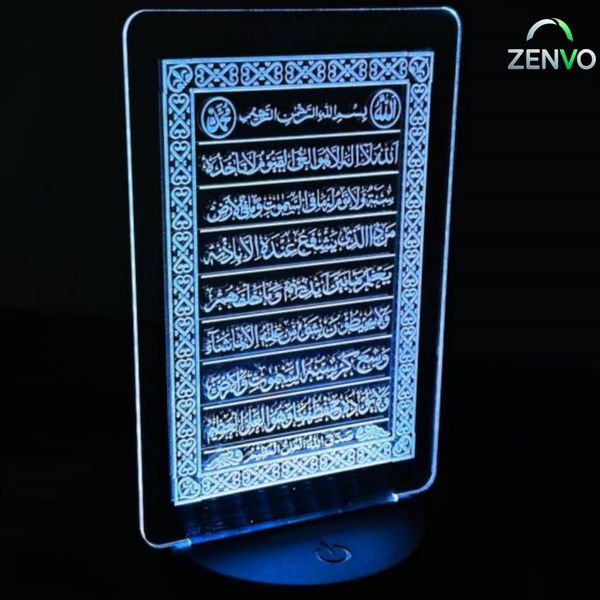 GearUP Acrylic Multicolor Night Lamp