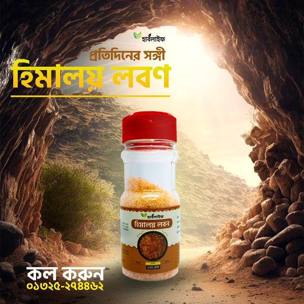 হিমালয় লবণ / Himalayan salt (১০০ গ্রাম )