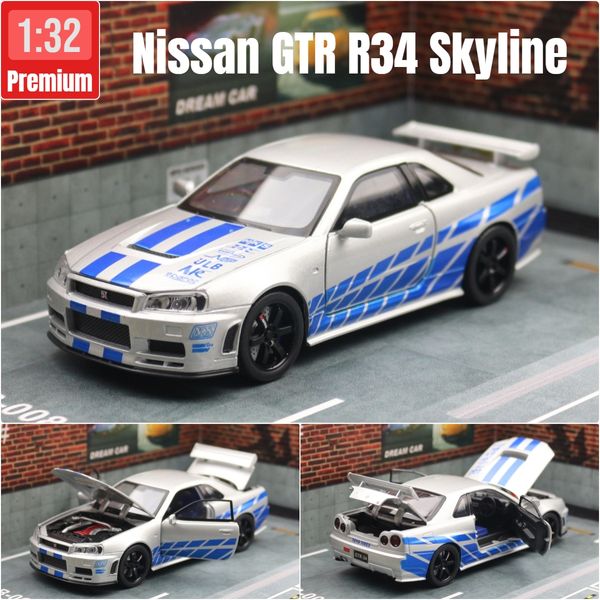 1:32 Nissan Skyline GTR R34