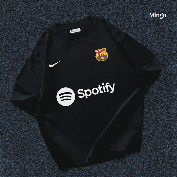 BAR - Black Dropshoulder Tshirt - Image 1