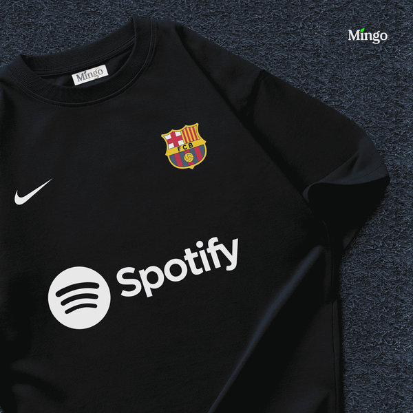 BAR - Black Dropshoulder Tshirt - Image 2