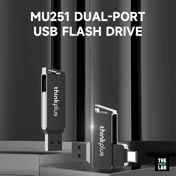 Lenovo Thinkplus MU251 USB 3.1 & Type-C Dual-Port 64GB Flash Drive