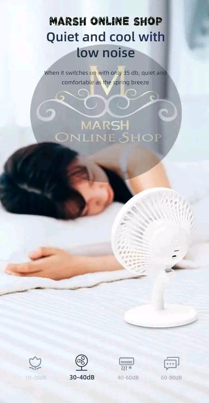 💥Awei F21 Mini Rechargeable Fan - Image 9