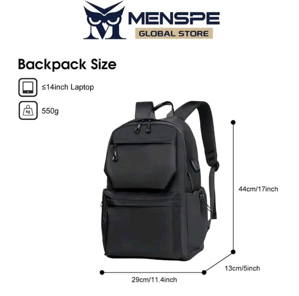 MENSPE Men Waterproof Backpack... - Image 2