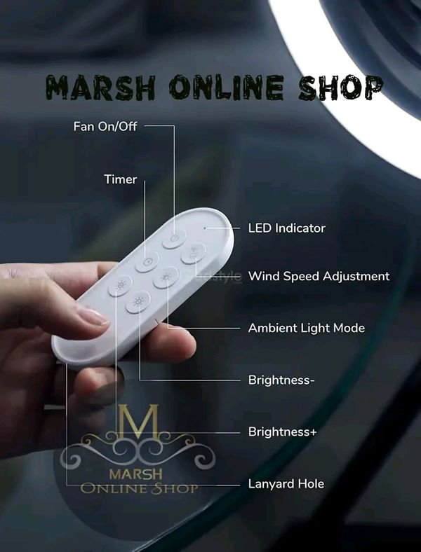 JISULIFE FA17 Outdoor LED Ceiling Fan - Image 9