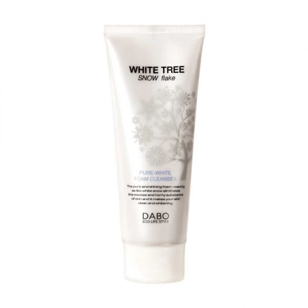 Dabo White Tree Snow Flake Pure White Foam Cleanser (150ml)