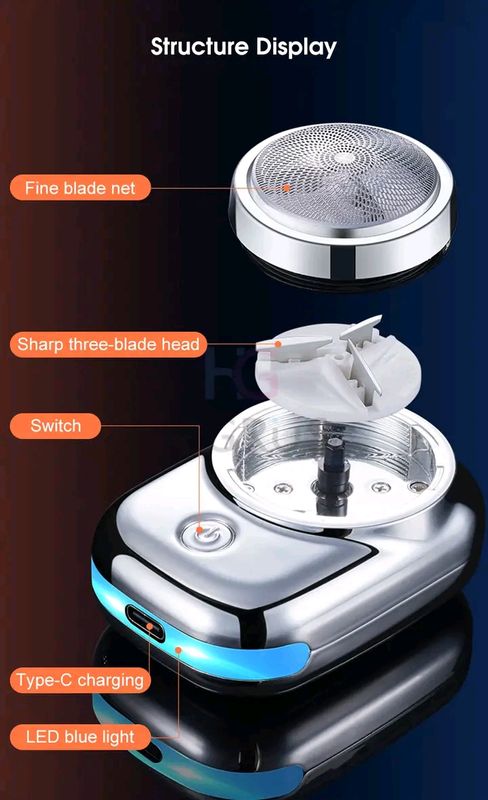 💥HEGRUS Electric Shaver with Cleaning Brush - Image 8