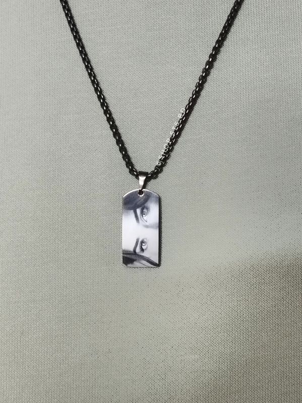 Promise Necklace [photo engravable]