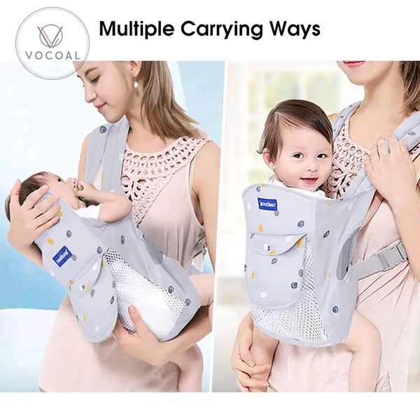 Vocoal Lightweight Adjustable Straps Baby Carrier - Image 3