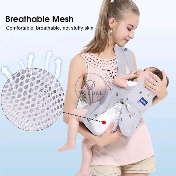 Vocoal Lightweight Adjustable Straps Baby Carrier - Image 5