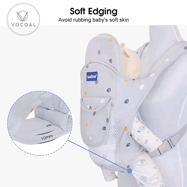 Vocoal Lightweight Adjustable Straps Baby Carrier - Image 6