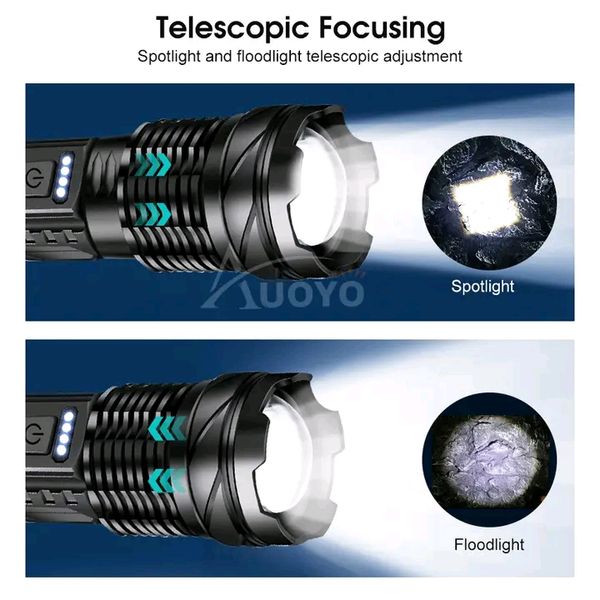 Auoyo Waterproof Multifunctional Telescopic Focusing 2000m Super Bright light - Image 2