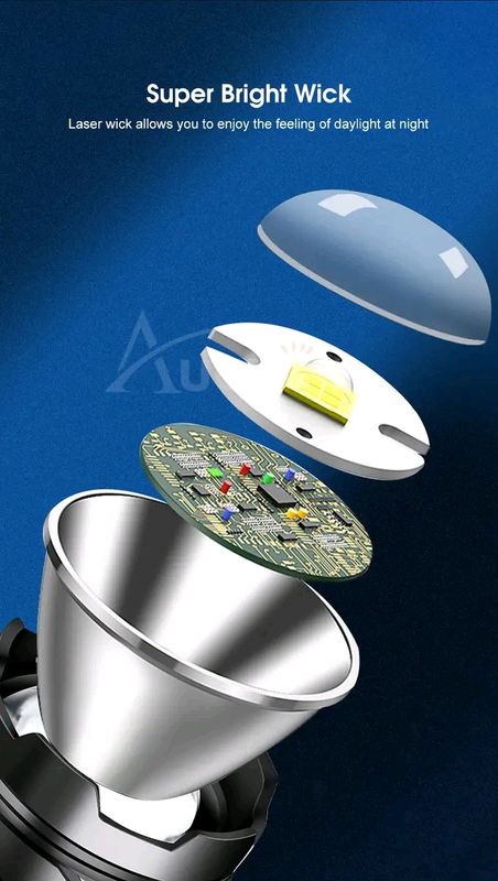 Auoyo Waterproof Multifunctional Telescopic Focusing 2000m Super Bright light - Image 6