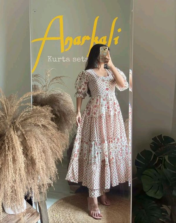New Anarkoli Gown Two Piece set