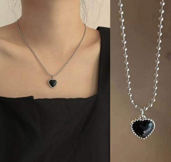 Black Heart Necklace 🖤✨💣