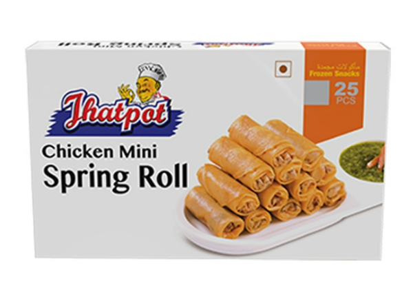 Jhatpot Chicken Mini Spring Roll 200gm