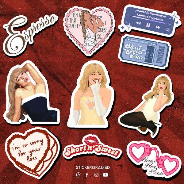 Sabrina Sticker Set 01