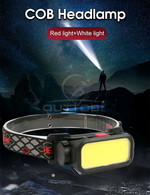 💥Outtobe USB Rechargeable COB Waterproof Powerful LED Headlight - Image 5