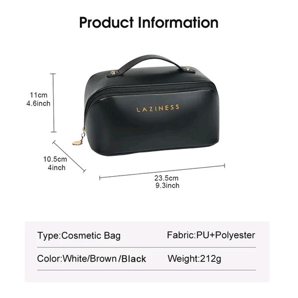 💥LouisWill Portable Cosmetic Bag Case with Zipper - Image 4