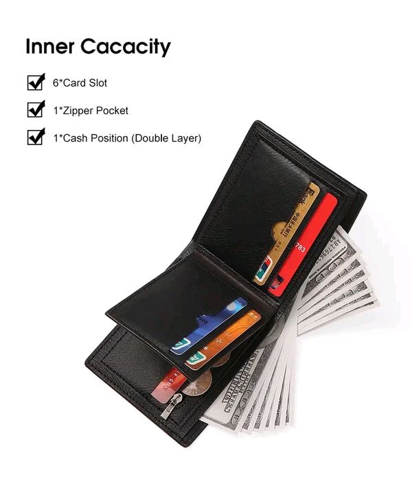 MENSPE Soft PU Menz Wallet - Image 19