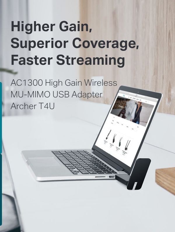 TP-Link Archer T4U – Ultra-Fast Dual-Band Wireless USB Adapter