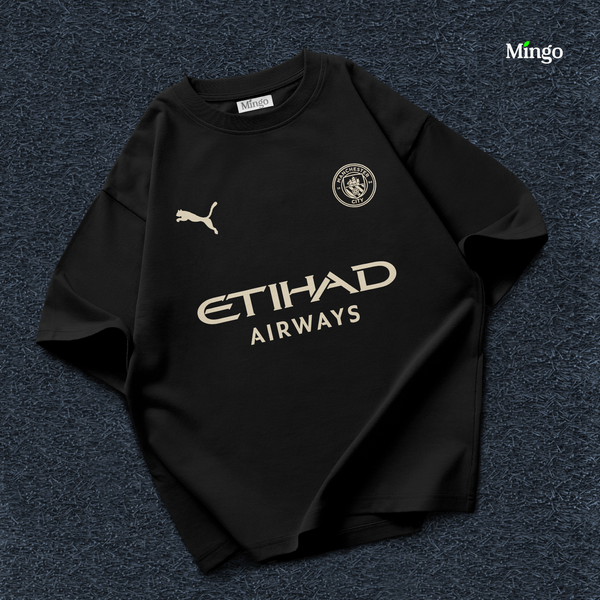 MCI - Black Dropshoulder T-Shirt - Image 1