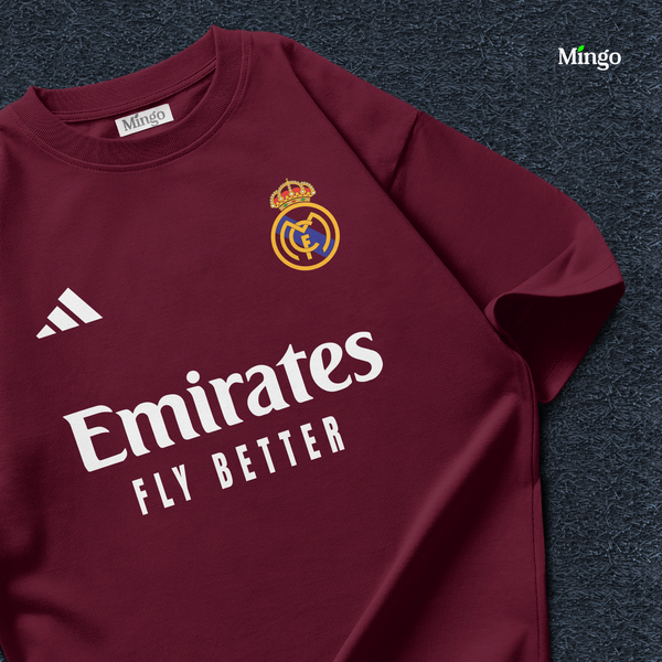 RMA - Maroon Dropshoulder Tshirt - Image 2