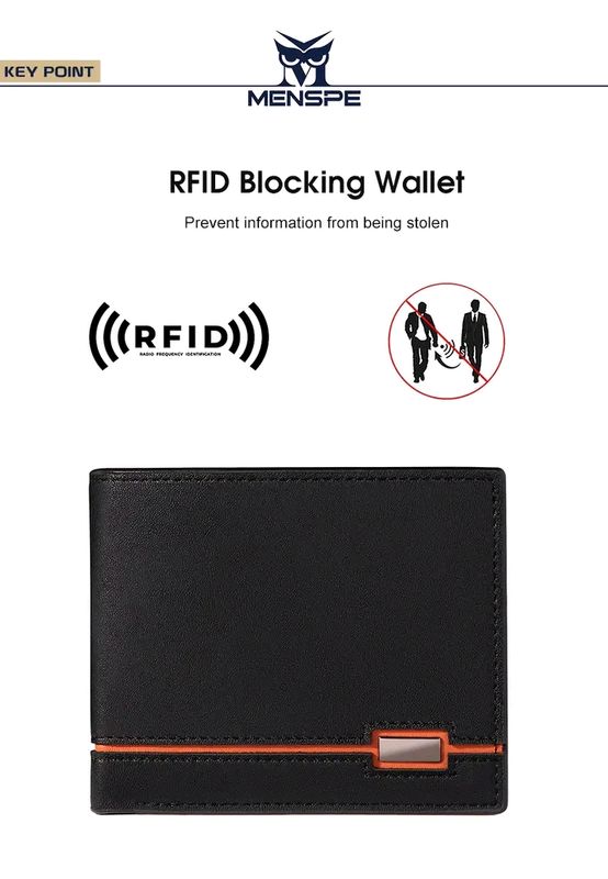 MENSPE Soft PU Menz Wallet - Image 16