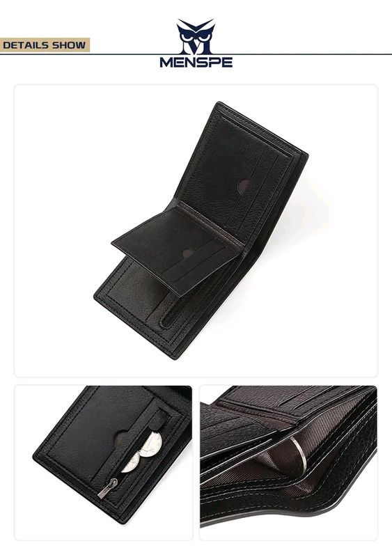 MENSPE Soft PU Menz Wallet - Image 22