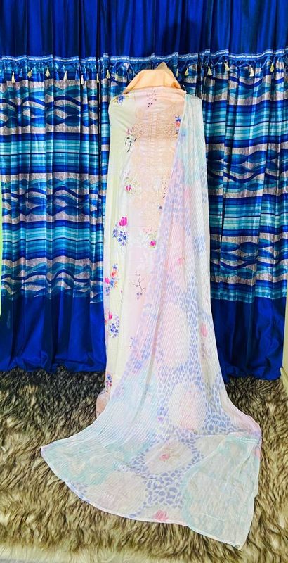 Pakistani inspired stitched 3 piece collection