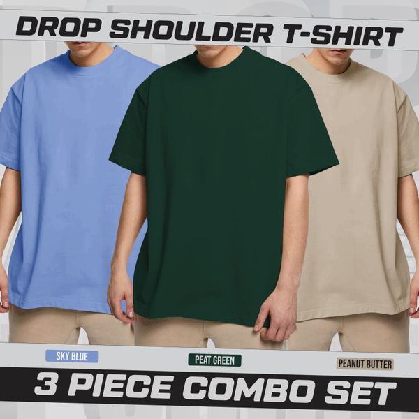 Drop Shoulder T-shirt for Men