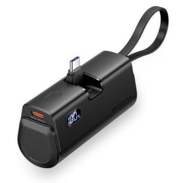 Vention 4800mAh Power Bank 22.5W – Black