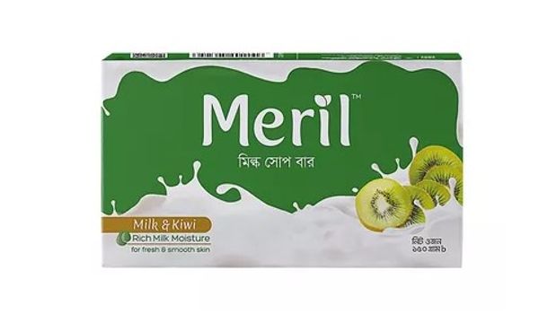 Meril Milk & Kiwi Soap Bar 150 gm