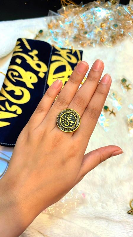 Egyptian Calligraphy Ring
