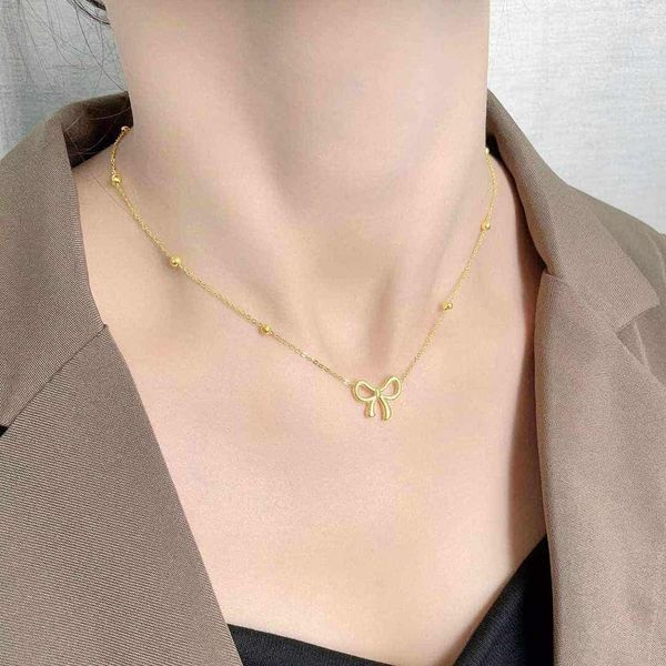 Elegant Stainless Steel Butterfly Pendant and Bracelect