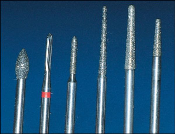 Crown cutting burs