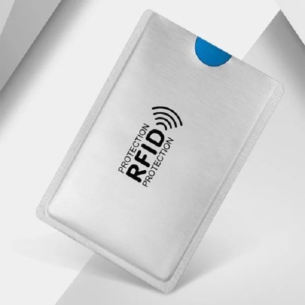 Anti Rfid Card Holder NFC Blocking Reader Case Protection Aluminium – 1pc