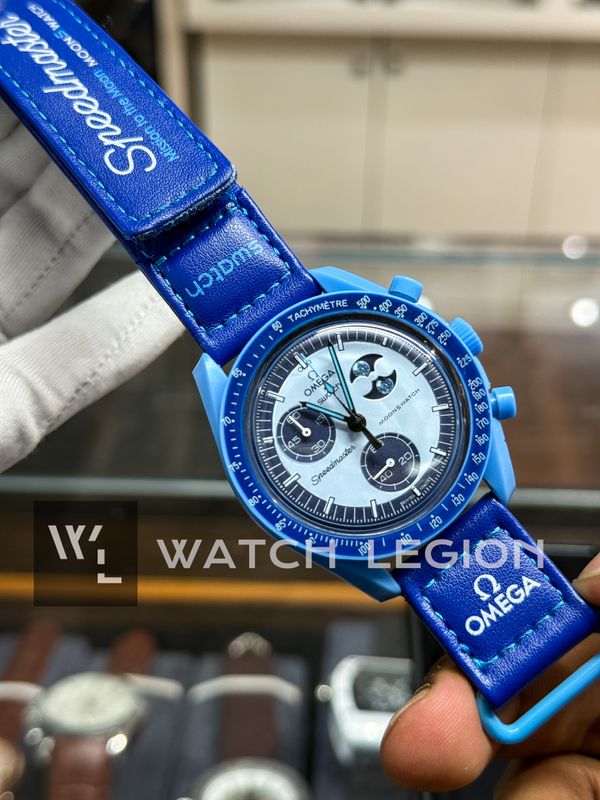 SWATCH X OMEGA MISSION TO THE SUPER BLUE MOONPHASE