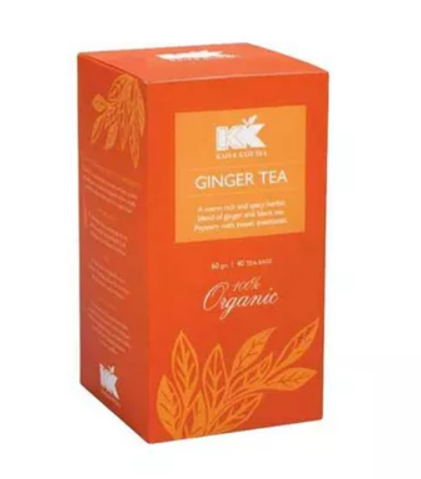 Kazi & Kazi Organic Ginger Tea 40 pcs 60 gm