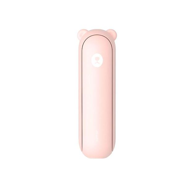 JISULIFE F8X Mini Fan Portable Fan & Power Bank (Upgrade Version)- Pink Color