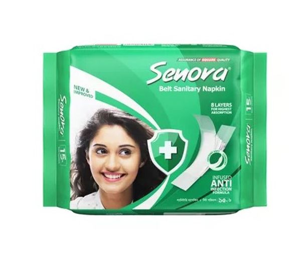 C5 Senora Sanitary Napkin (Belt) 15 pcs