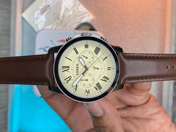 Fossil Grant FS5152 – Leather Strap Edition
