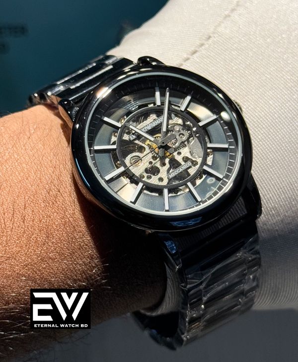 ARMANI CH BLACK AUTOMATIC